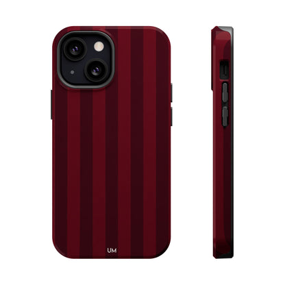 Bordeaux Pinstripe