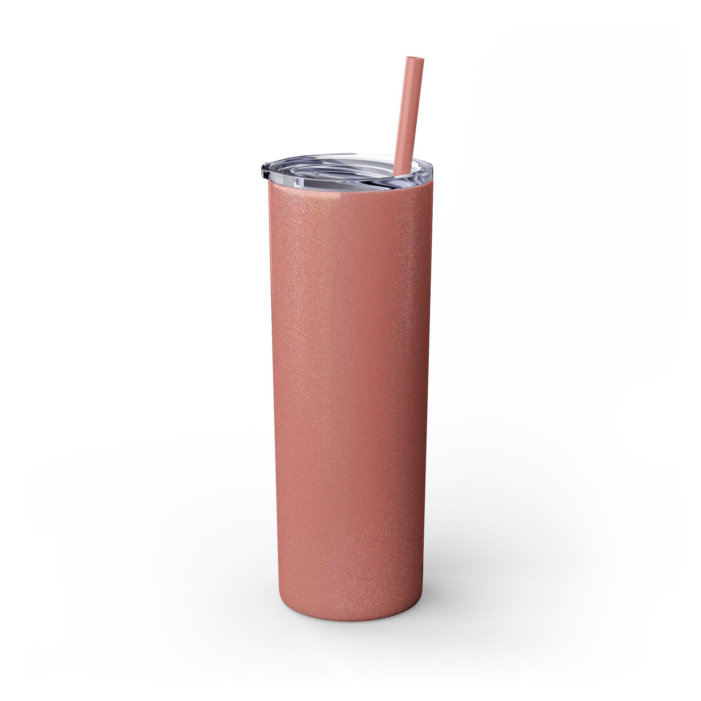 Plain Tumbler with Straw, 20oz