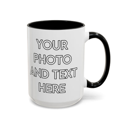 Taza de café personalizada (11, 15 oz)