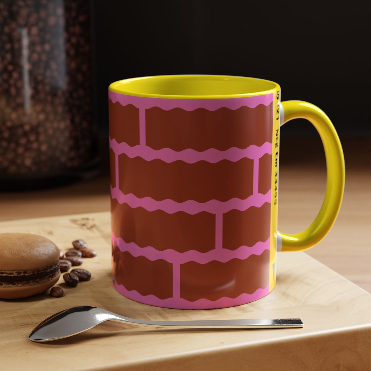 Taza de café con forma de ladrillo (11 oz y 15 oz)