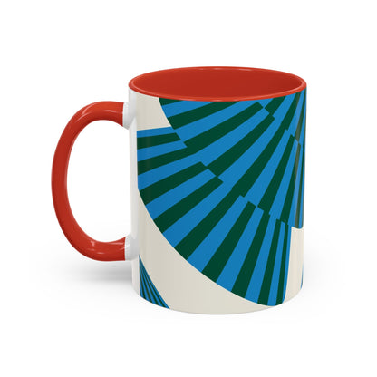 Taza de café navideña moderna (11, 15 oz)