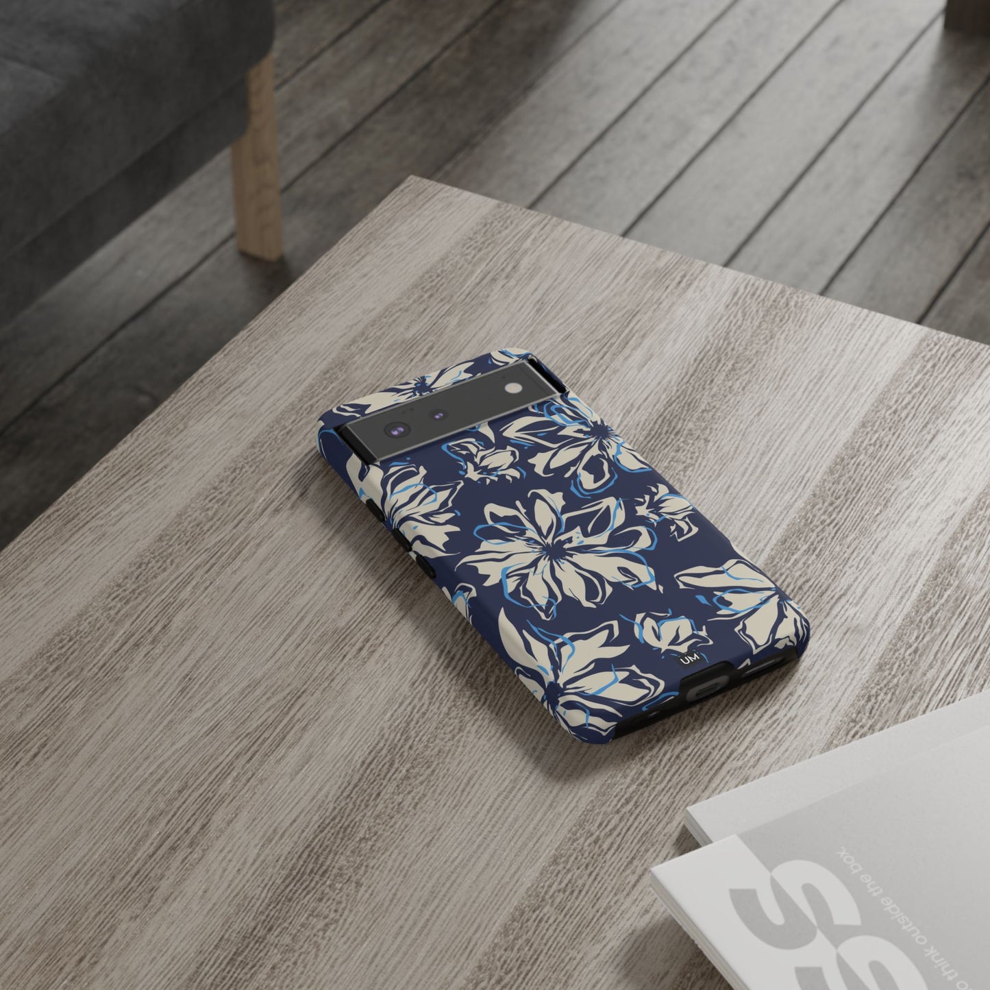 Blue Flor Tough Case