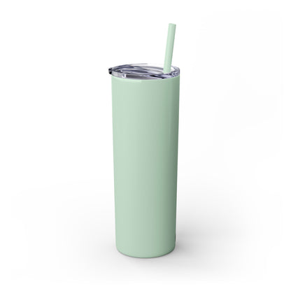 Plain Tumbler with Straw, 20oz