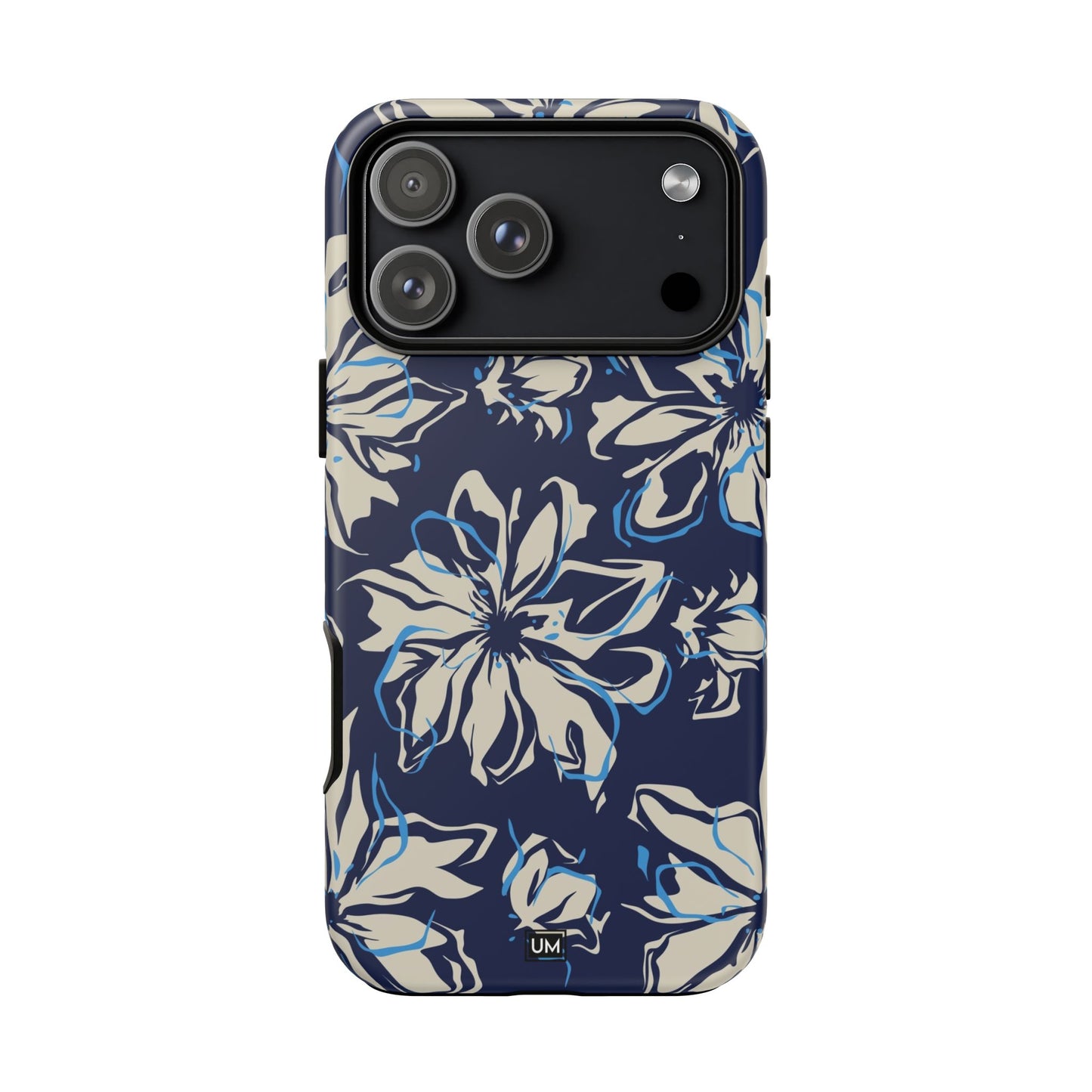 Blue Flor Tough Case