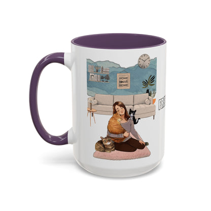 Taza de café con abrazos gratis (11 oz y 15 oz)