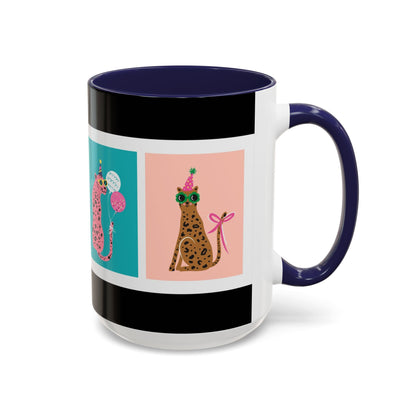 Taza de café con estampado animal (11, 15 oz)