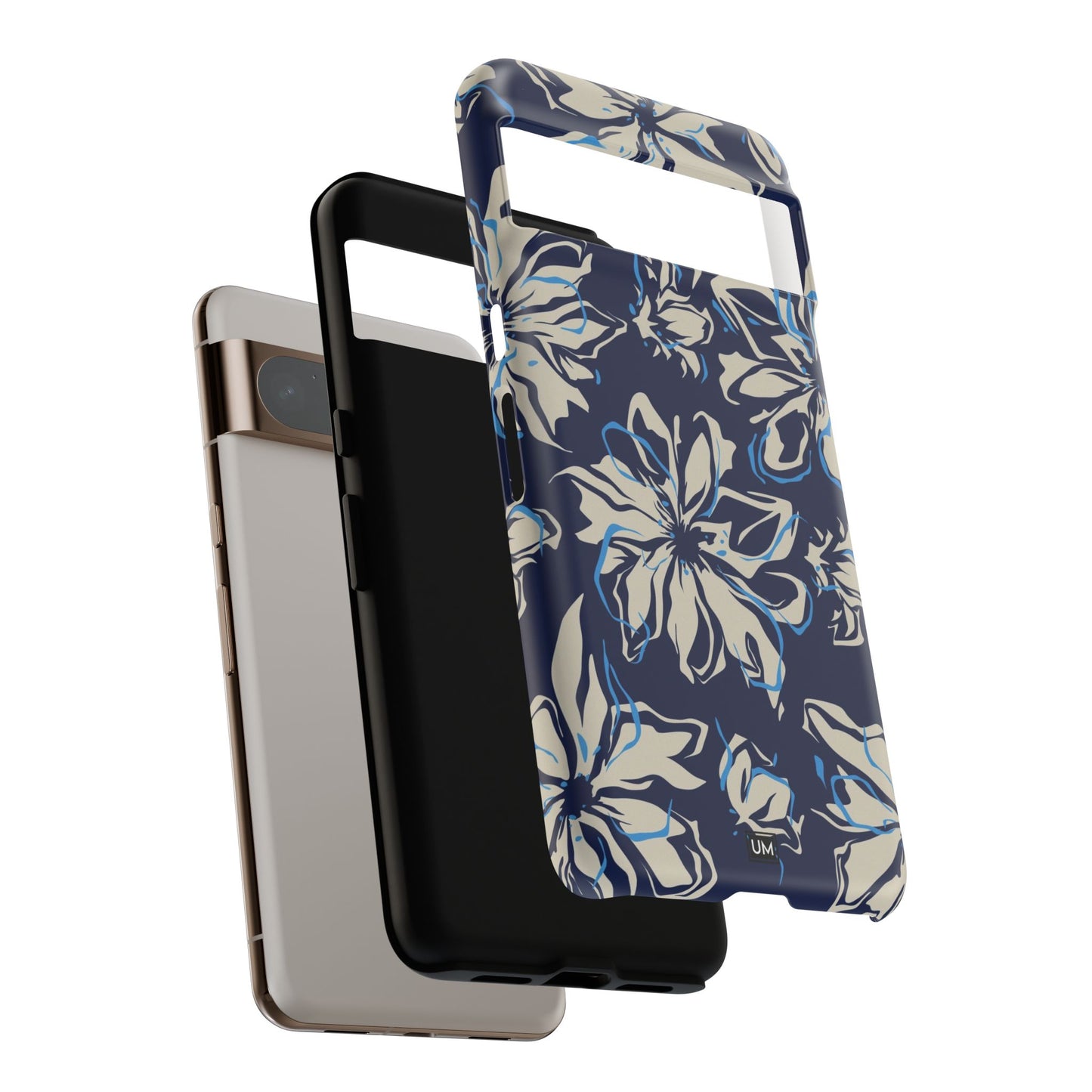 Blue Flor Tough Case