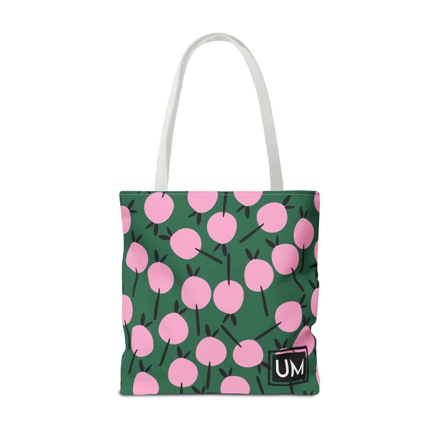 Bolso de mano con estampados florales llamativos (AOP)