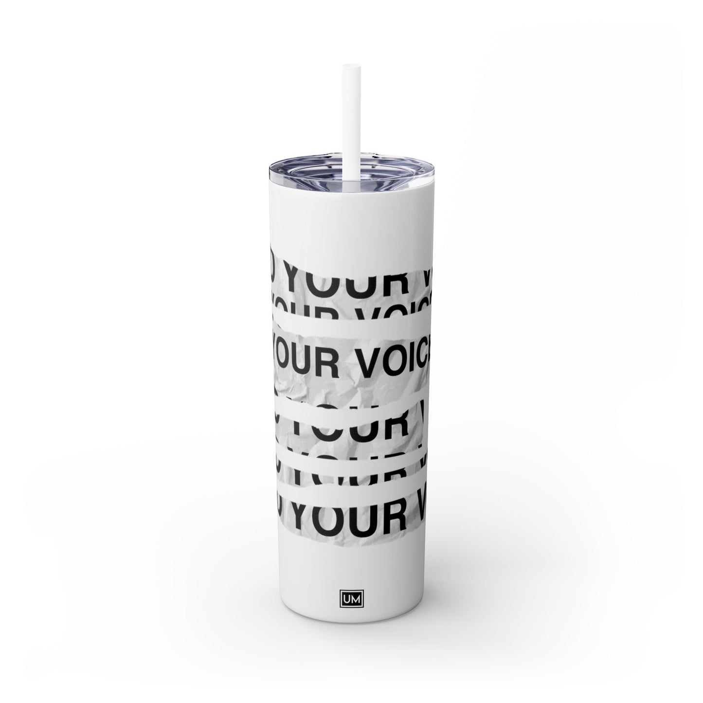 Vaso con pajita Find Your Voice, 20 oz