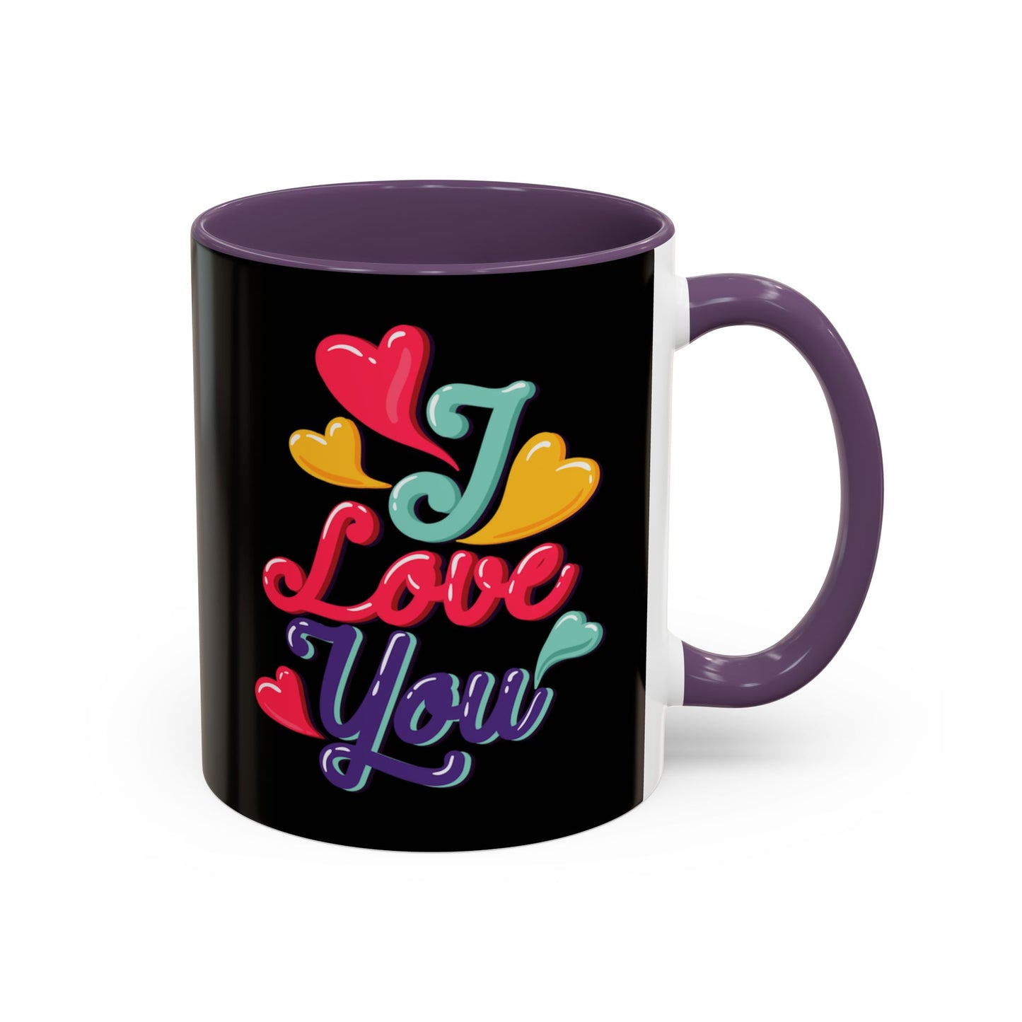 Taza de café con la frase "Te amo" (11, 15 oz)