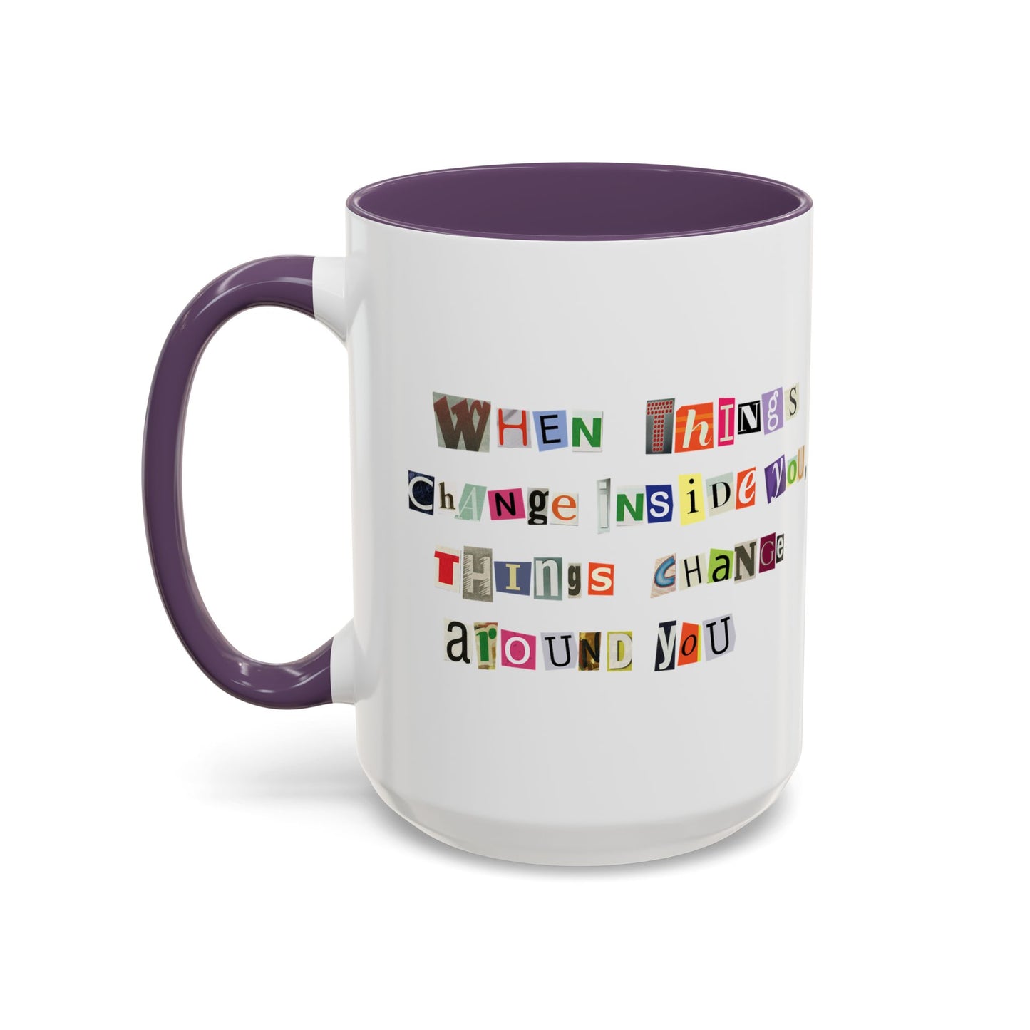 Taza de café Think Positive (11, 15 oz)