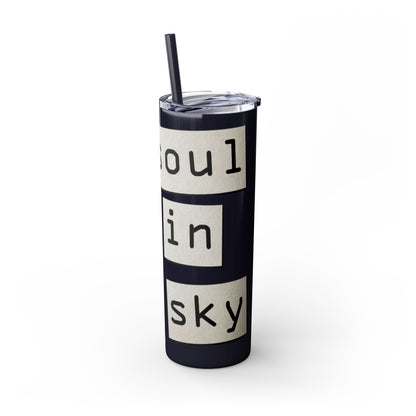 Vaso con pajita Soul in Sky, 20 oz