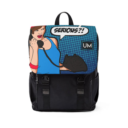 Mochila de hombro informal unisex Pop Girl