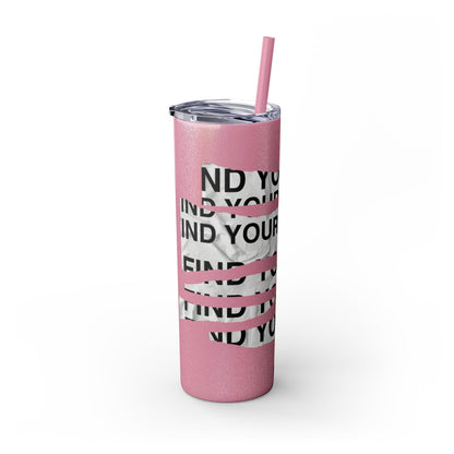 Vaso con pajita Find Your Voice, 20 oz