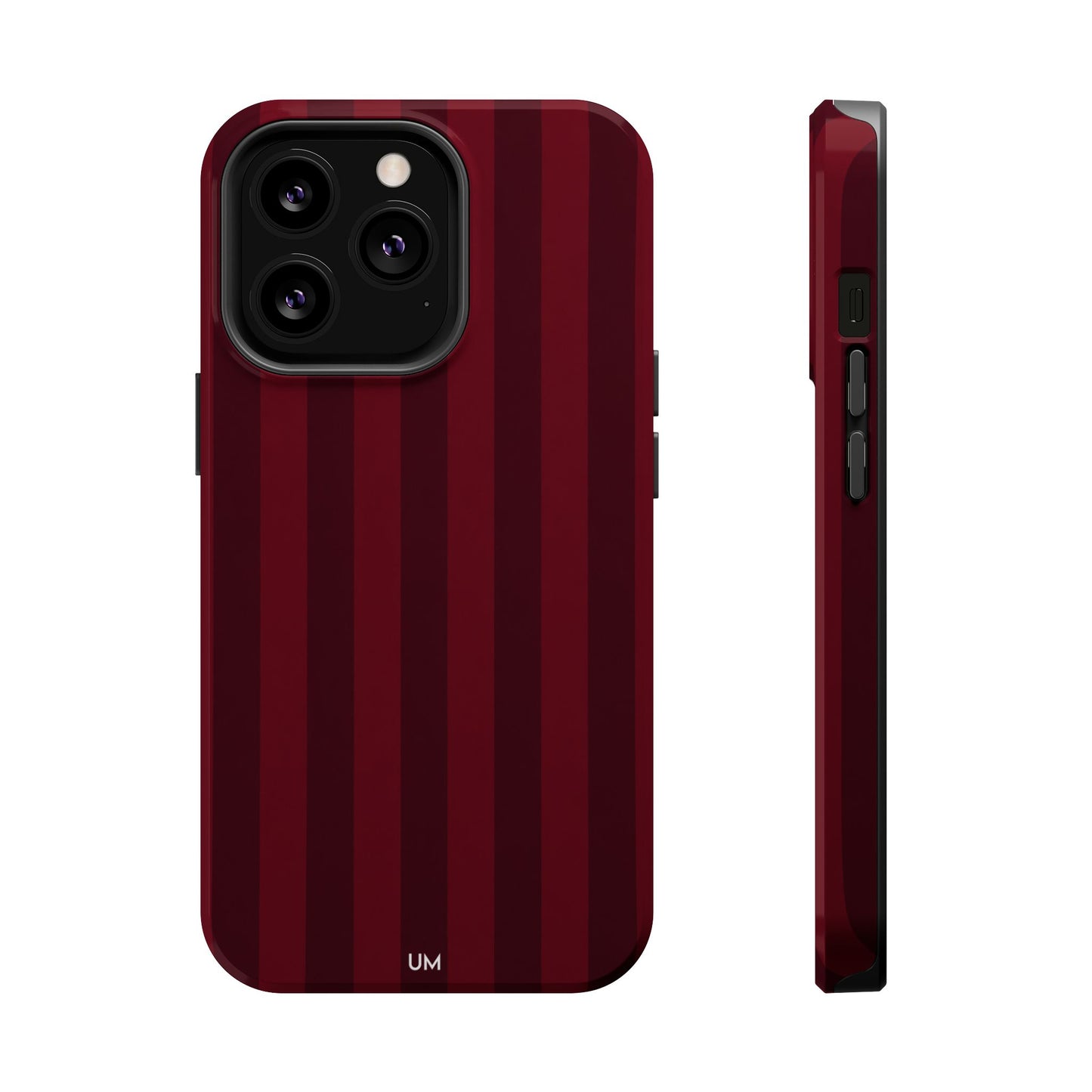 Bordeaux Pinstripe