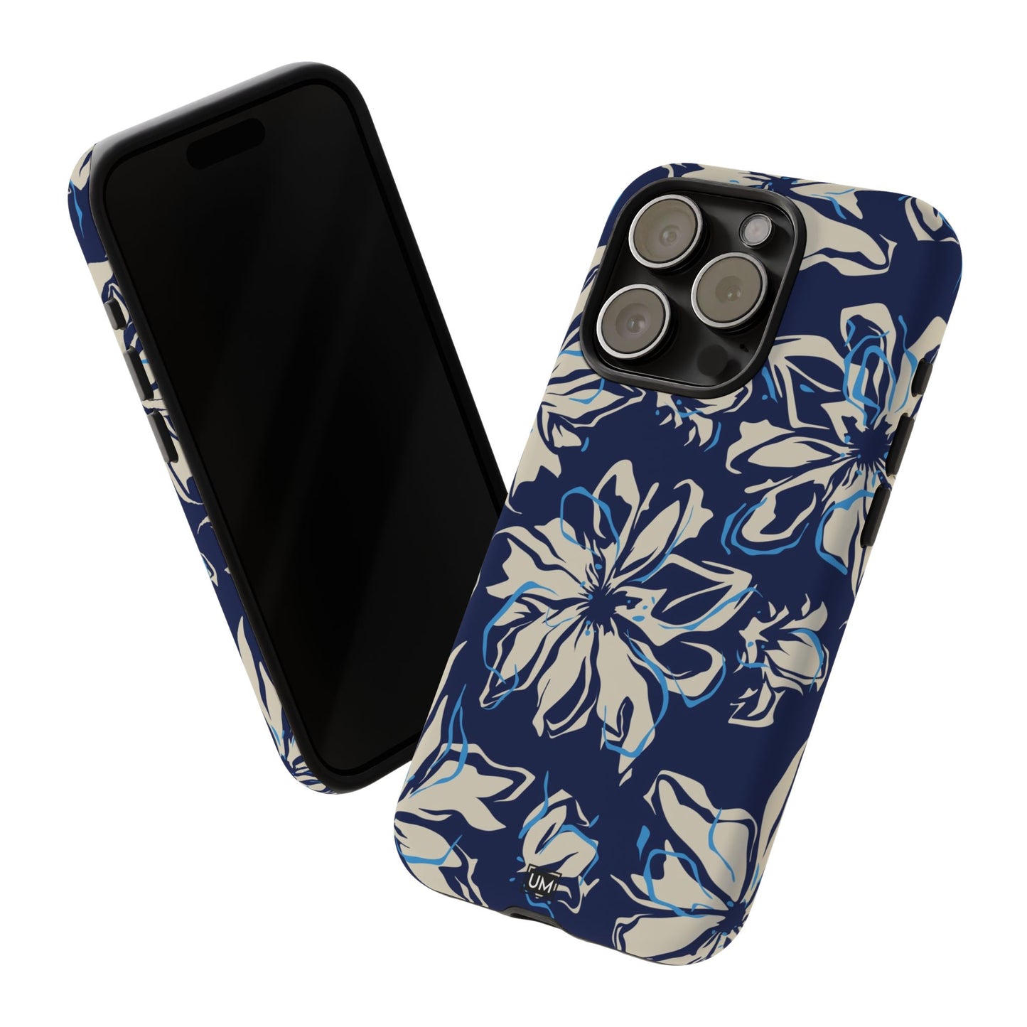 Blue Flor Tough Case