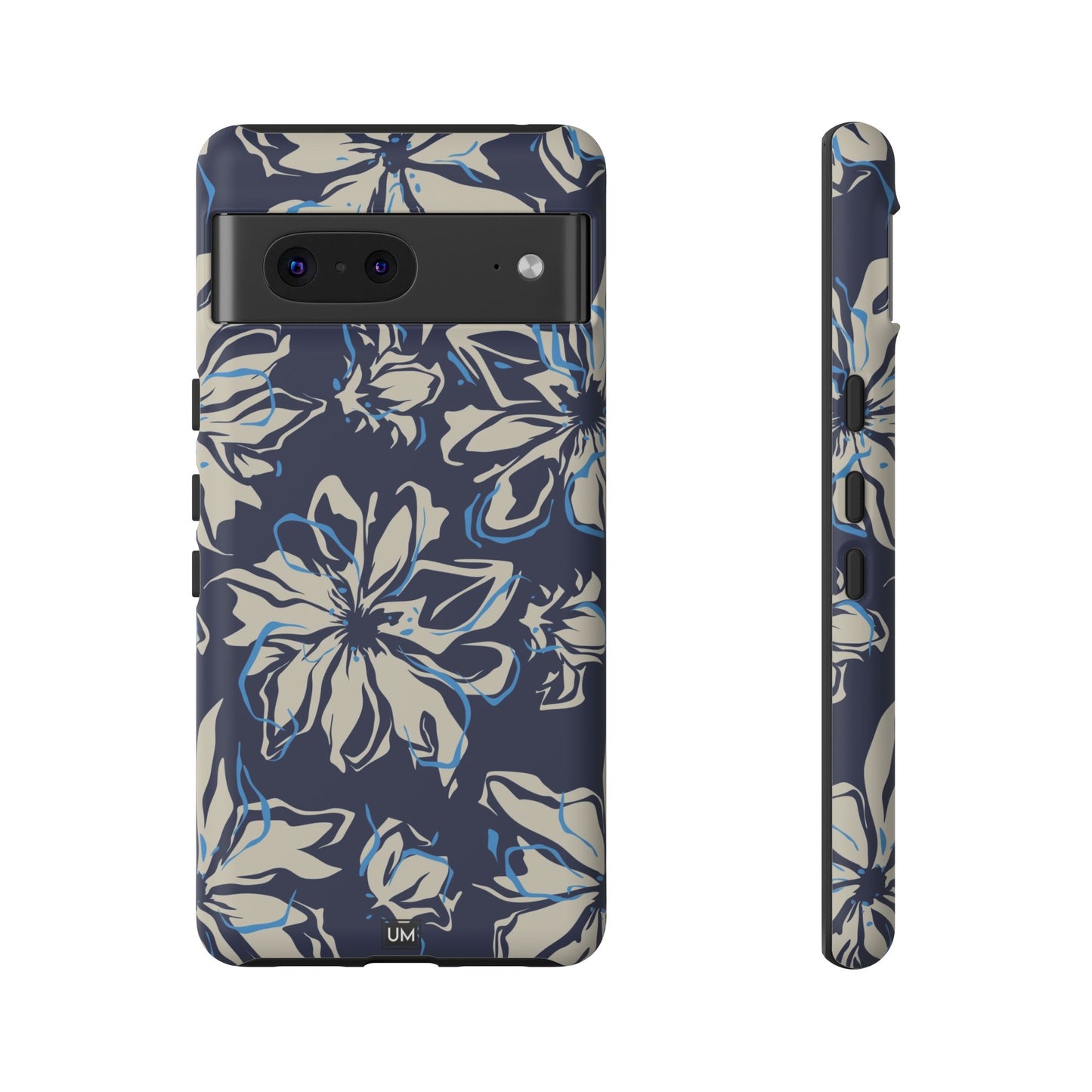 Blue Flor Tough Case