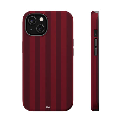 Bordeaux Pinstripe