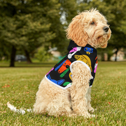 Sudadera con capucha para mascotas de la UM