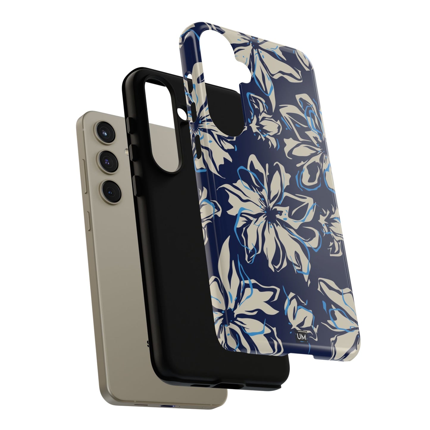 Blue Flor Tough Case