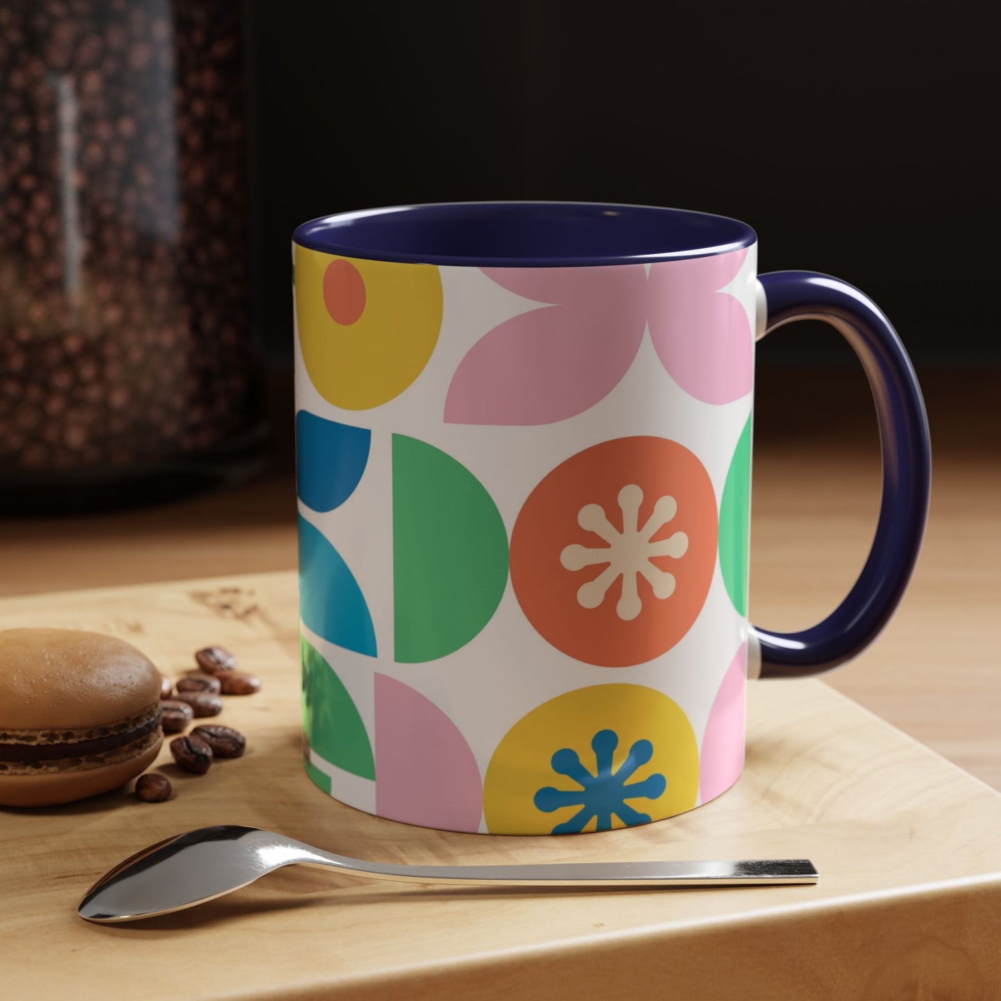 Taza de café colorida (11, 15 oz)