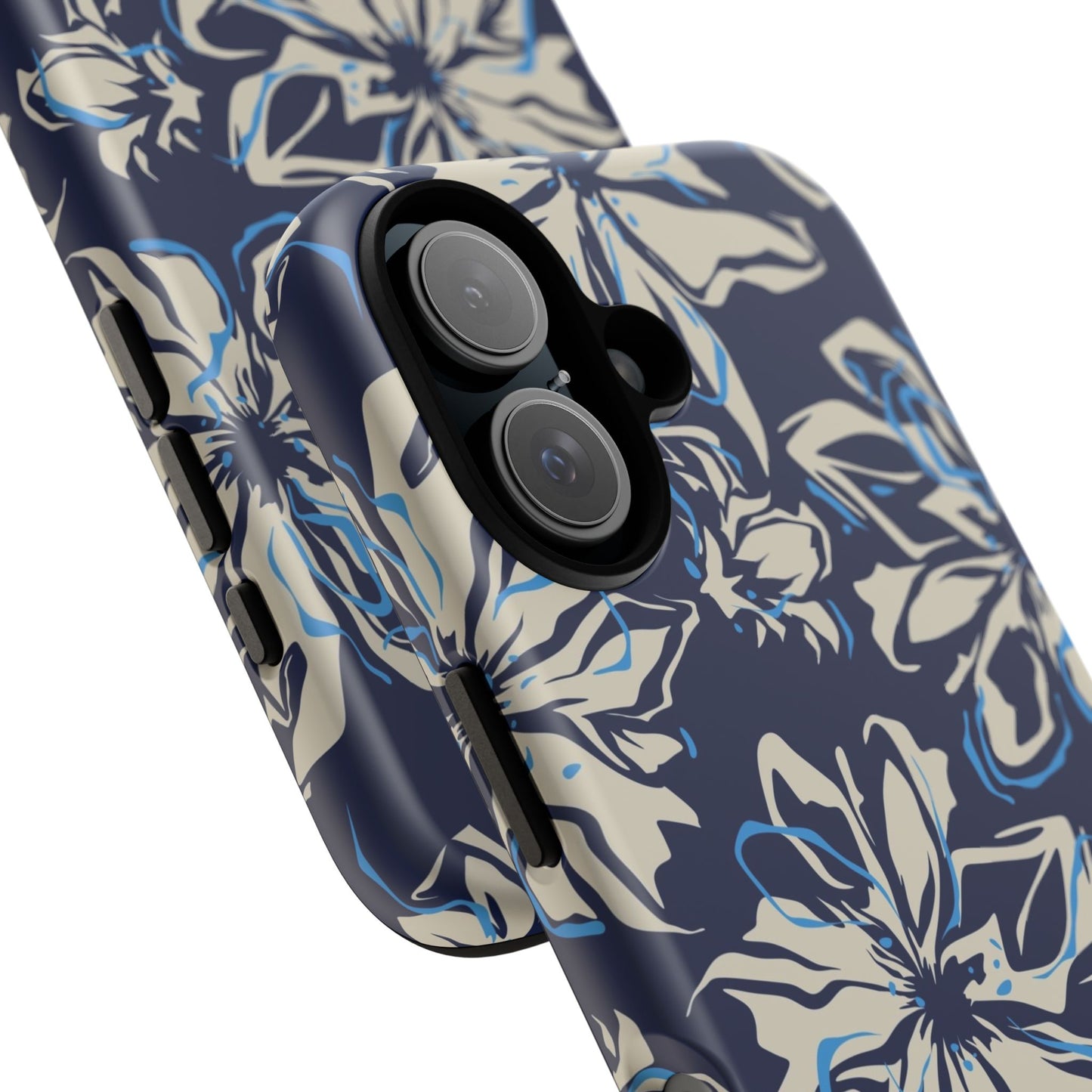 Blue Flor Tough Case