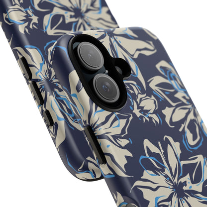Blue Flor Tough Case