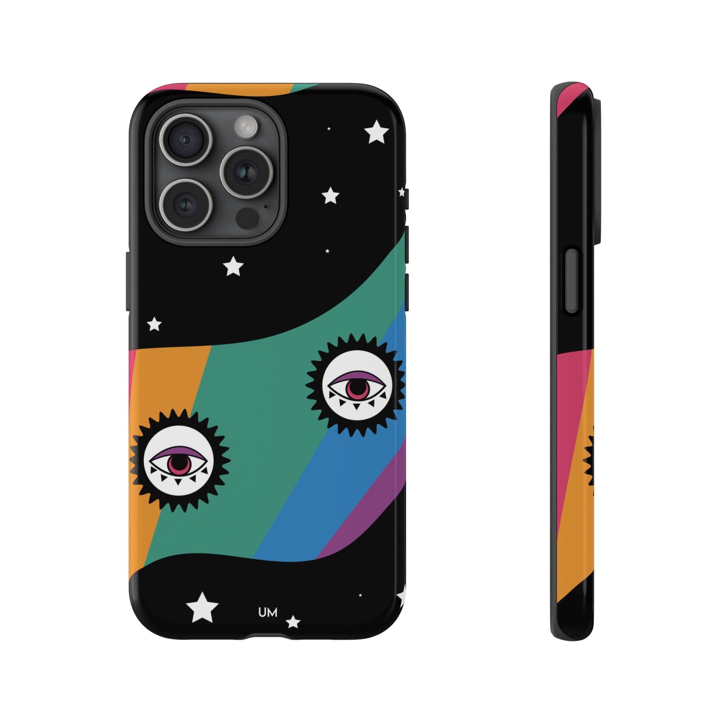 Estuche resistente Arcoiris Eye
