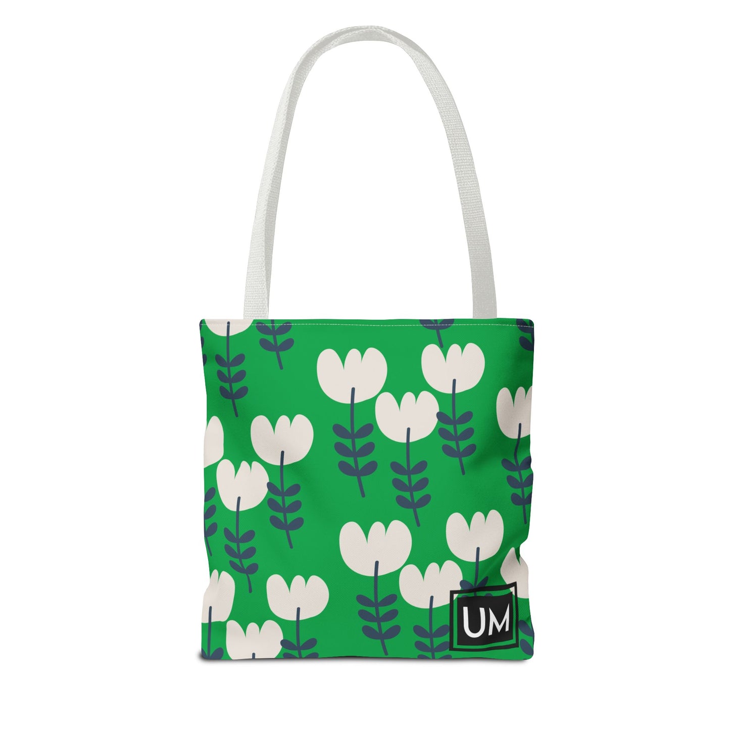 Bolso de mano con estampados florales llamativos (AOP)