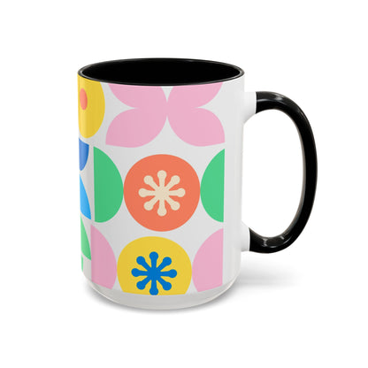 Taza de café colorida (11, 15 oz)