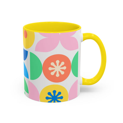 Taza de café colorida (11, 15 oz)