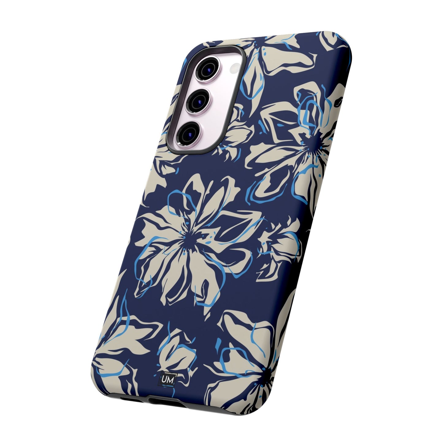 Blue Flor Tough Case