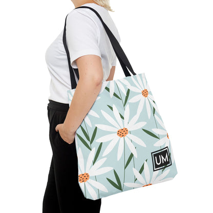 Bolso de mano con estampados florales llamativos (AOP)