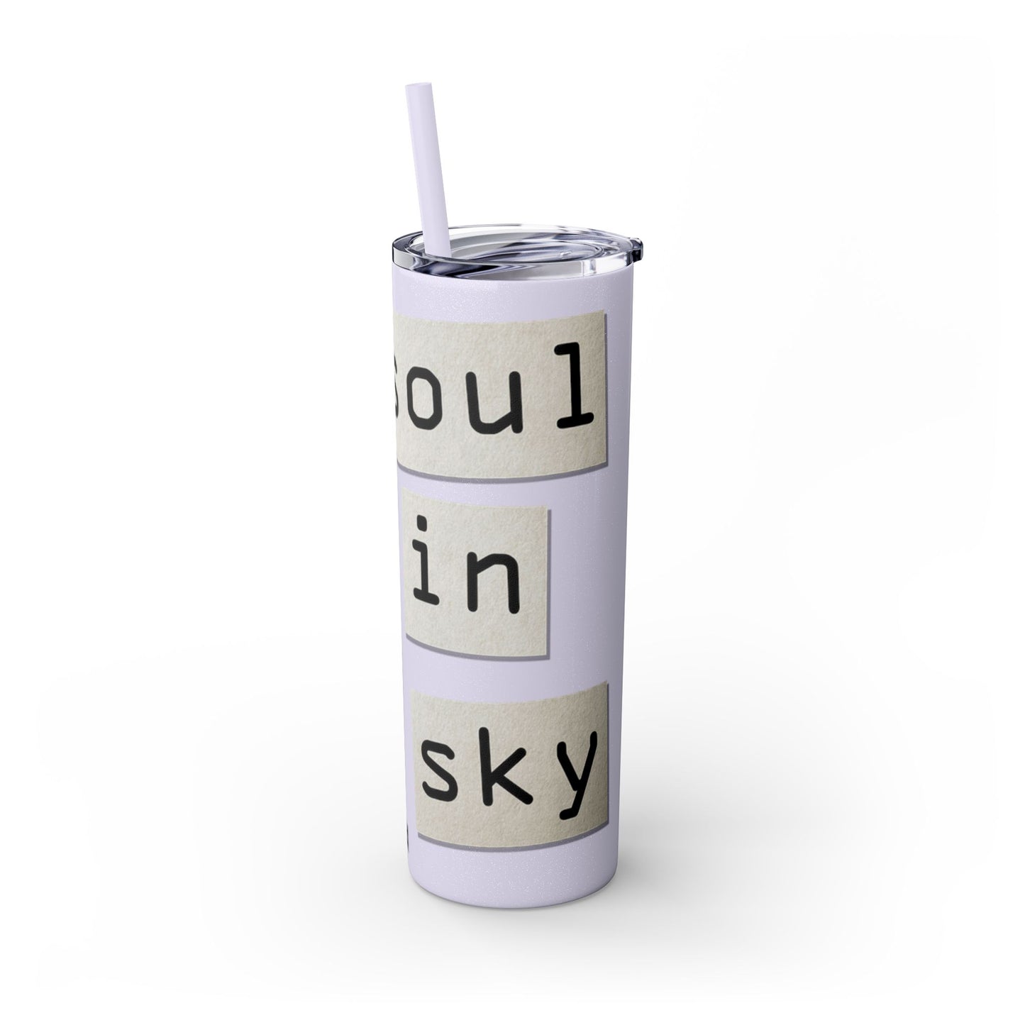 Vaso con pajita Soul in Sky, 20 oz