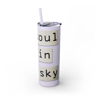 Vaso con pajita Soul in Sky, 20 oz