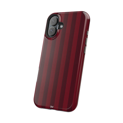 Bordeaux Pinstripe
