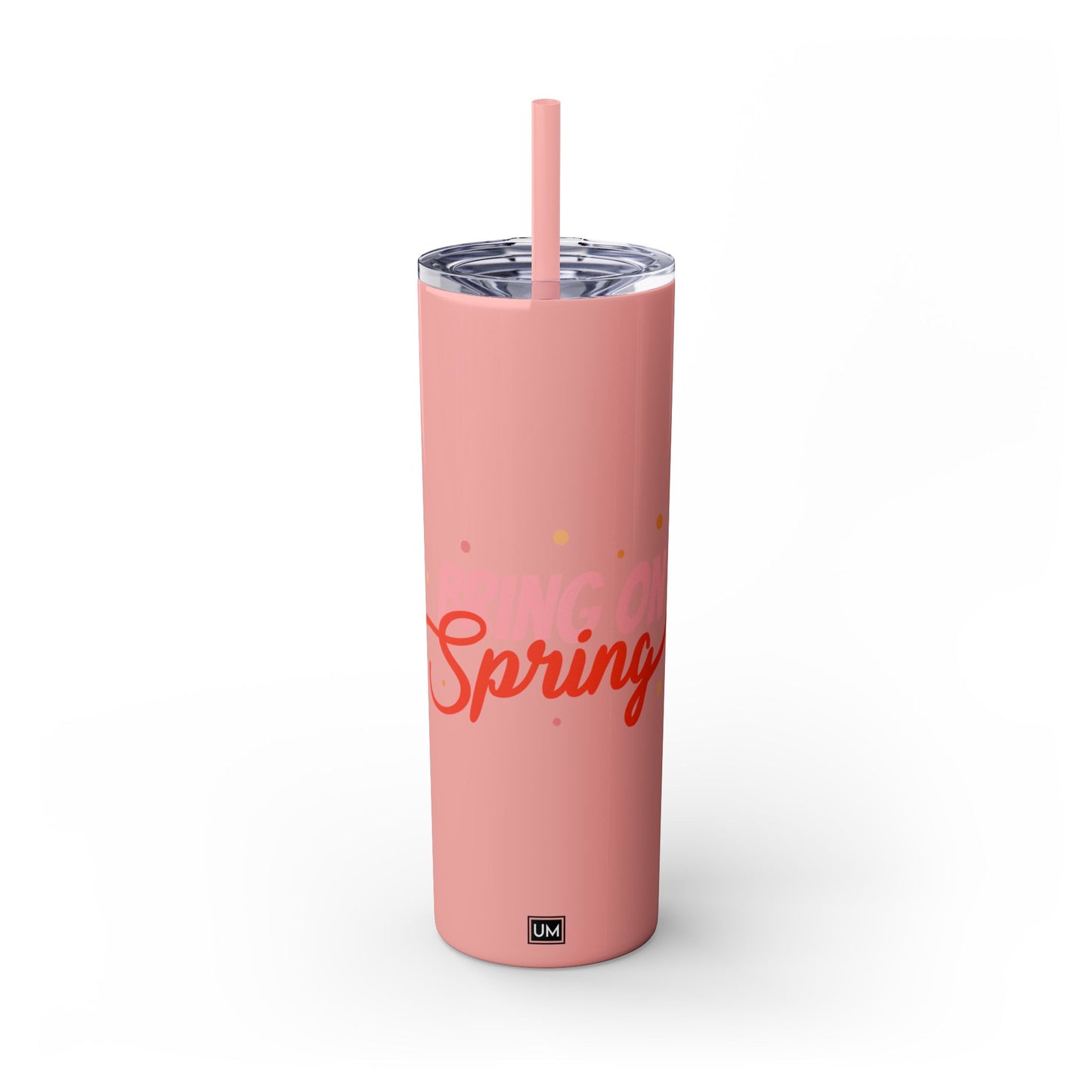 Vaso Spring con pajita, 20 oz