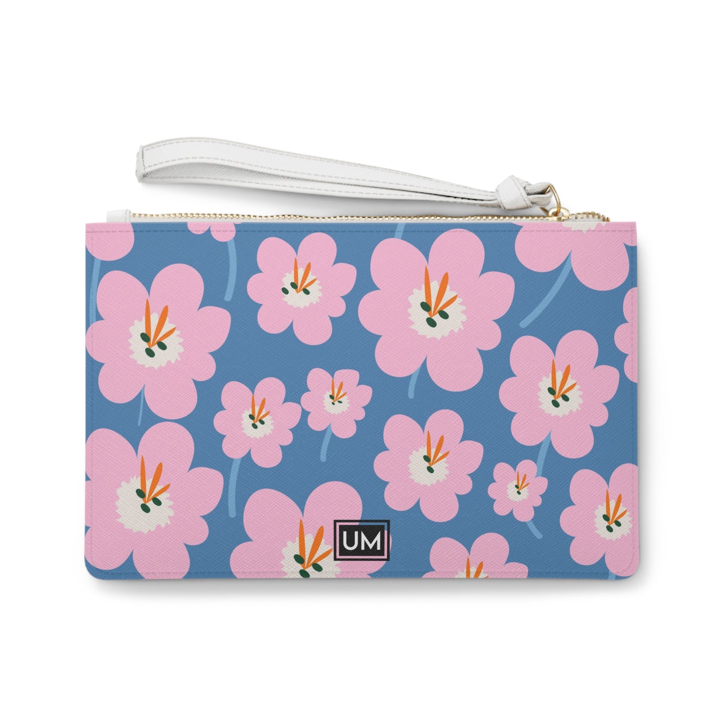 Bold Florals Clutch Bag