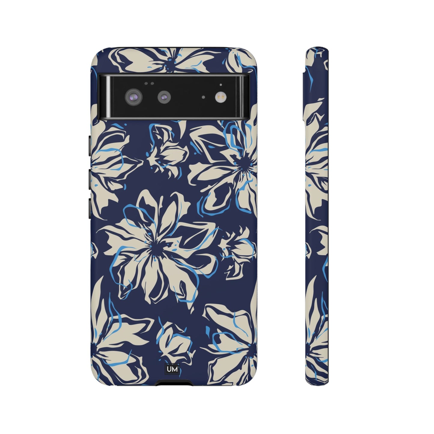 Blue Flor Tough Case