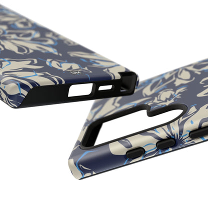 Blue Flor Tough Case