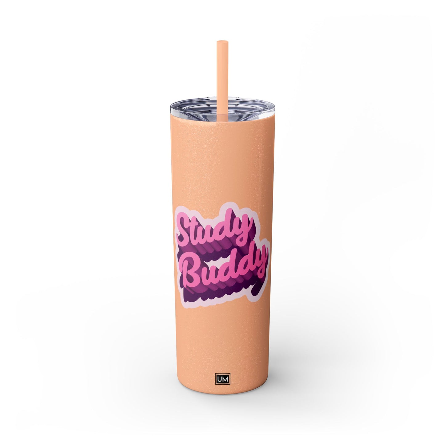 Vaso con pajita Study Buddy, 20 oz