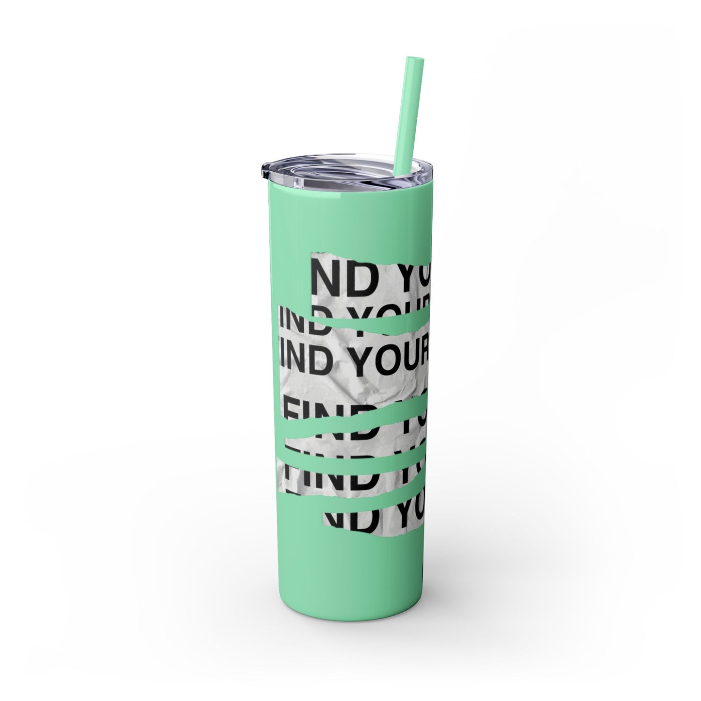 Vaso con pajita Find Your Voice, 20 oz