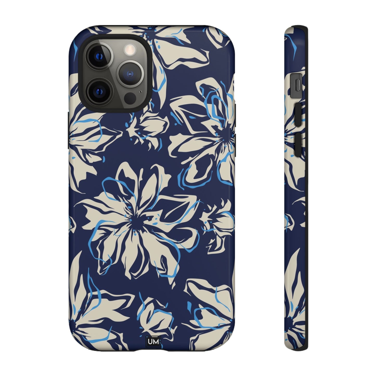 Blue Flor Tough Case