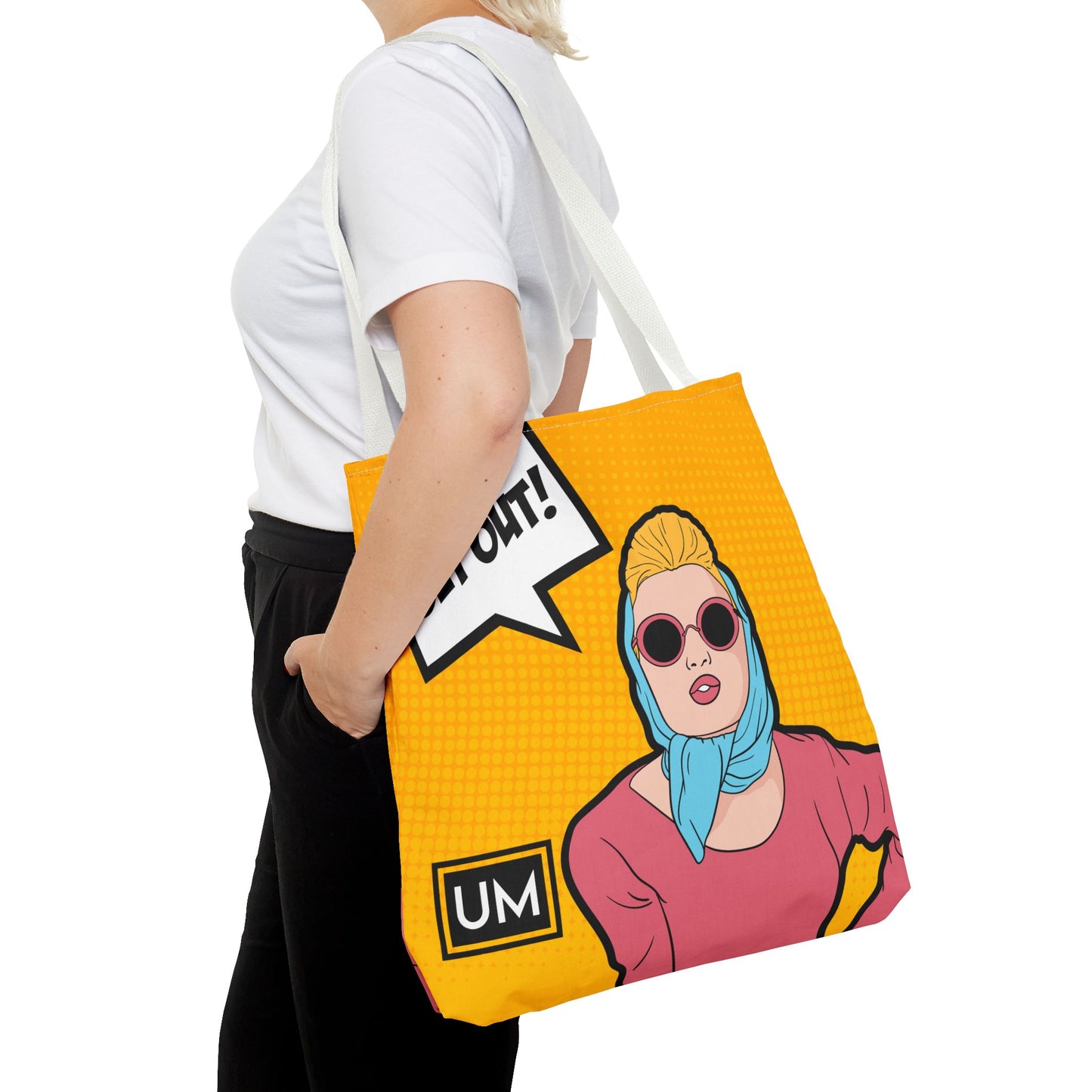 Pop Girl Tote Bag (AOP)