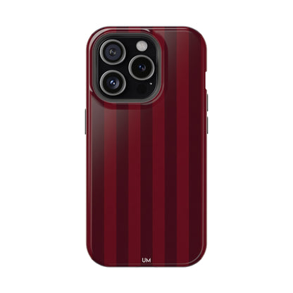 Bordeaux Pinstripe
