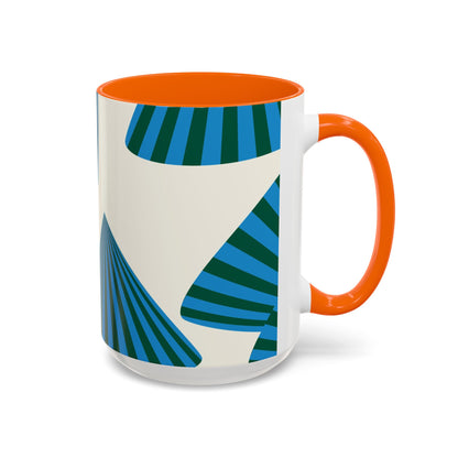 Taza de café navideña moderna (11, 15 oz)