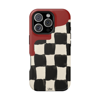 Checkerboard Red