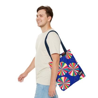 Bolsa de mano navideña moderna (AOP)