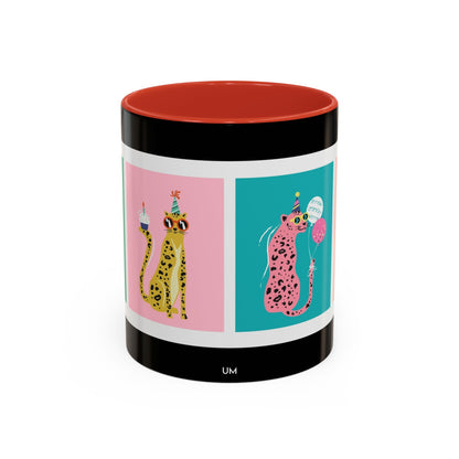 Taza de café con estampado animal (11, 15 oz)