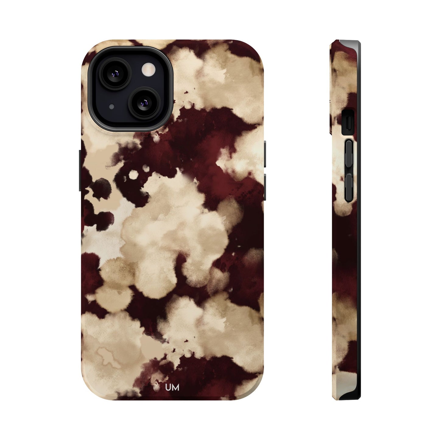 Marbled Burgundy